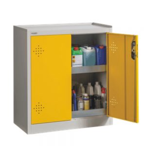 dulap-metalic-cu-2-rafturi-pt-substante-toxice-poison-100x93x50-cm